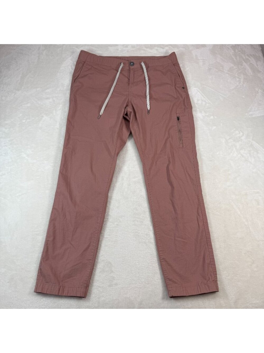 Vuori Ripstop Pants Dusty Mauve Womens Large Outdoor Straight Leg Hiking